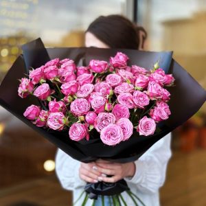 Spray Roses Elegance Bouquet: a delicate arrangement of petite spray roses, perfect for any occasion