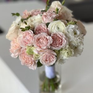 Beautiful 'Bride's Touch' bouquet with delicate flowers, perfect for weddings and special occasions