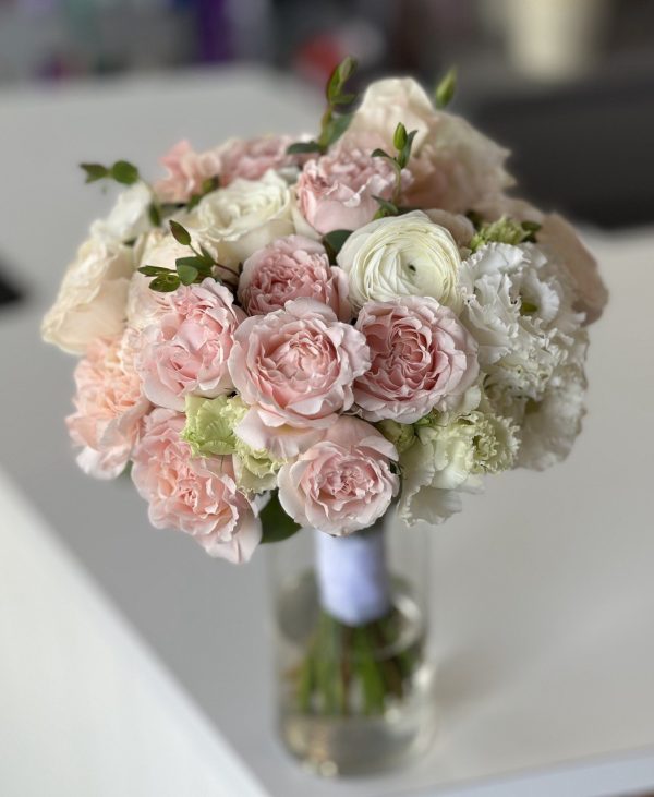 Beautiful 'Bride's Touch' bouquet with delicate flowers, perfect for weddings and special occasions