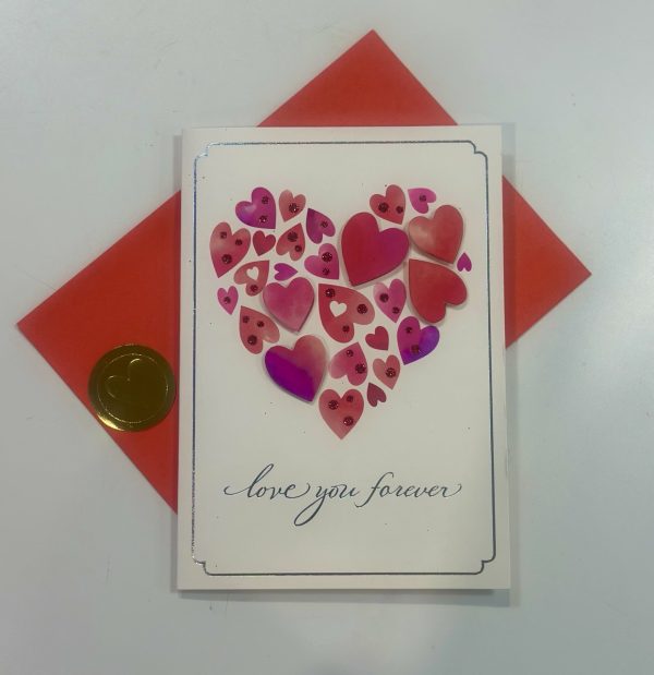 "Be My Valentine" card with romantic design, perfect for asking someone to be your Valentine.